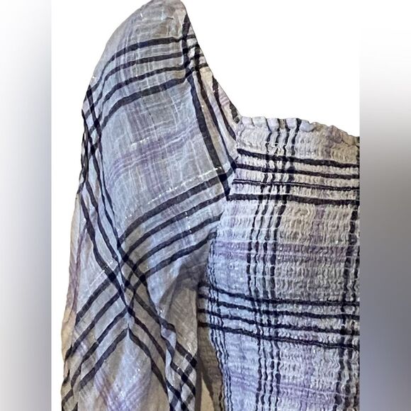 INC International Concepts fitted plaid crop top NWOT juniors size S. - Picture 6 of 10